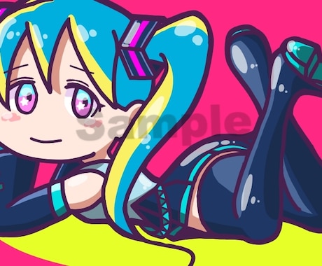 明るくてポップなアイコンを低コストでお描きします ☆最短1日！！迅速に制作致します！☆ イメージ2