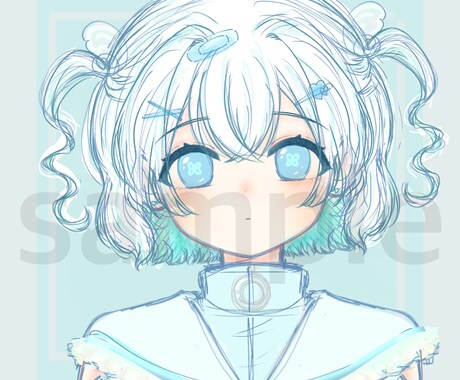 期間限定価格であなたのアイコン描かせて頂きます あなたのオリジナルキャラクターを描きます！ イメージ2