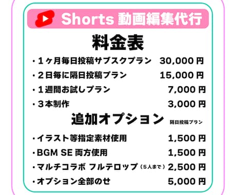 Shorts動画制作します 隔日投稿毎月15日分のShorts動画をお届け！ イメージ2