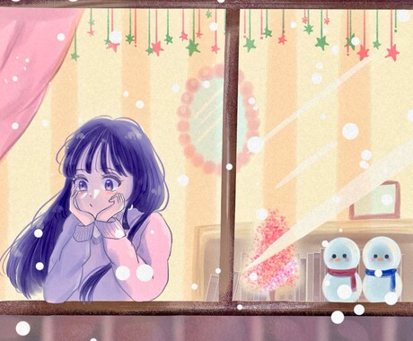 物語を感じる一枚絵を描きます 「物語を感じる絵」をご希望の方におすすめです。 イメージ2