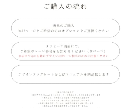 選べる全8Pの結婚式プロフィールブック作れます 即日納品！スマホ編集可！編集・印刷マニュアルもお渡しします イメージ2