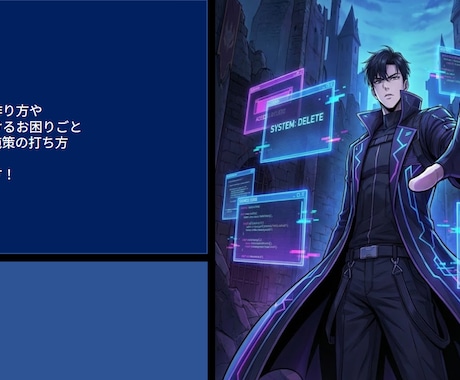 ゲーム開発を中心としたお困りごと相談します 企画書、シナリオ設定からキャラデザ、戦略など一気通貫！ イメージ1