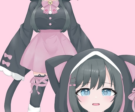 IRIAMやTRPG用の立ち絵描きます かわいい立ち絵が欲しい方必見！ イメージ2
