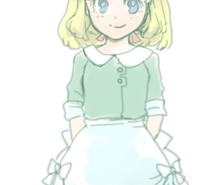 ラフめなキャライラスト作成します あなたのイメージ、形にしませんか。 イメージ2