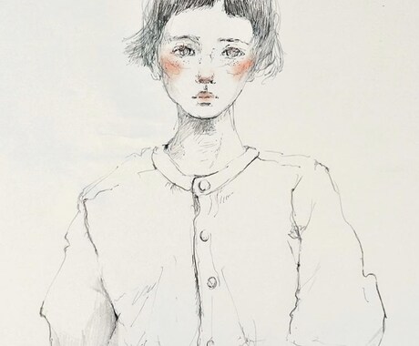 オシャレな抜け感イラスト描きます イメージ1
