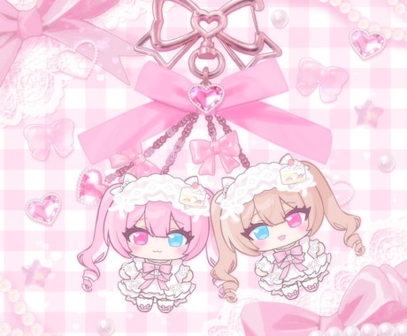 単体＆ペア可能!キーホルダー量産を制作します イメージ1