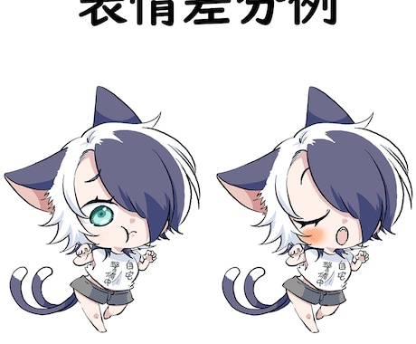 SDイラスト【タイプA】描きます グッズやSNSのアイコン・ヘッダー等にどうぞ イメージ2