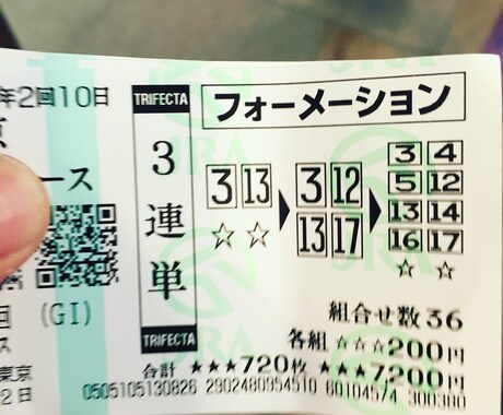 競馬の予想売ります。 イメージ2