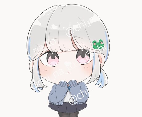 期間限定価格▷SNS等で使えるミニキャラ描きます 期間限定価格でSNS等に使えるミニキャラの作成を致します！ イメージ2