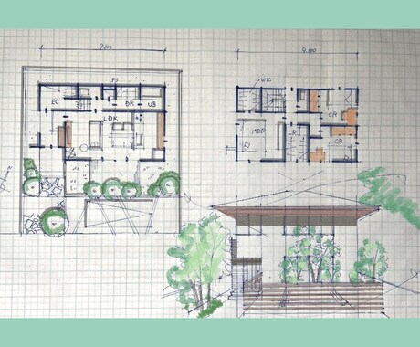 その間取りで大丈夫⁉HM現役建築士が確認します 住宅設計設計27年の経験から間取り造りのお手伝い!! イメージ2