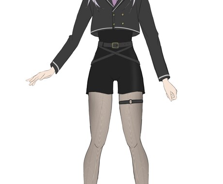 配信などで使える立ち絵描きます 男の子から女の子までの立ち絵描きます！ イメージ2