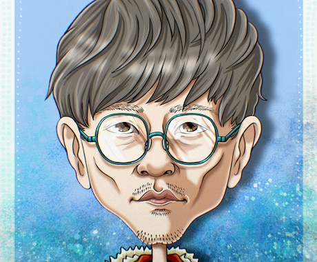 贈ったら喜ばれる似顔絵を描きます 複数の絵柄やデフォルメ・リアル描写対応！！ イメージ2