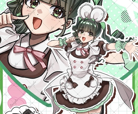 映える！オリジナルイラストお描きします 安く早くかわいいイラストをお描きします◎ イメージ1