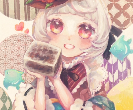 あなたの物語の“顔”になるイラスト　描きます コンセプトアート、挿絵、MV、お誕生日絵などに【1枚絵】 イメージ2