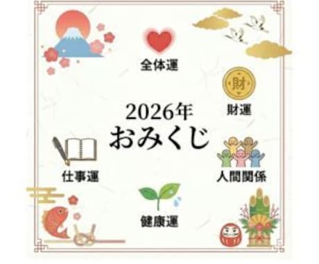 2026年、あなたの星の運勢をお知らせします 四柱推命で読み解く、2026年のあなただけの物語 イメージ1