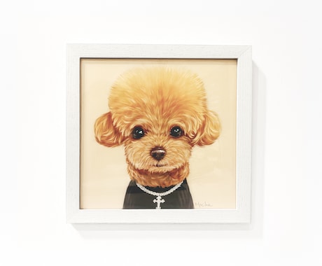 心温まるペット肖像画の制作しております ペットのぬくもりを感じられるアート作品をご自宅やプレゼントに イメージ2