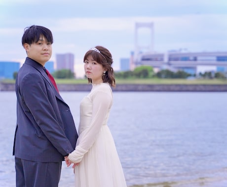 結婚式前撮り写真と動画撮ります 動画と写真まとめて撮影しちゃいましょう イメージ2