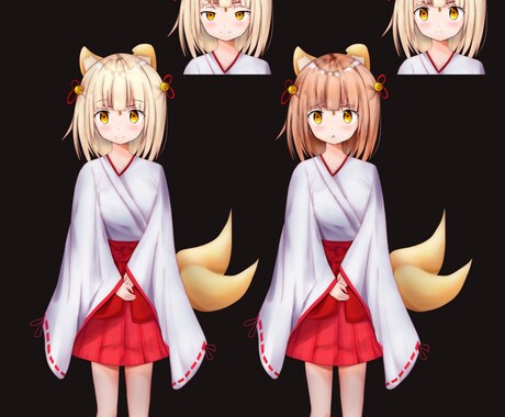 live2d/IRIAM立ち絵制作いたします 11年社会人経験有丁寧な対応を心がけております イメージ2