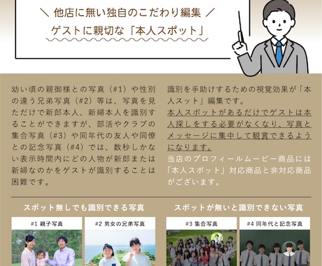 おしゃれで他にはないプロフィールムービー作ります ISUM申請も対応しています！カラー4色から選択可能！ イメージ2