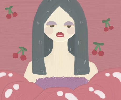 印象に残るイラストを♪かわいいアイコン描きます SNS・ブログ等のアイコンや挿絵等 かわいいイラスト♪ イメージ2