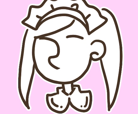 最短即日●シンプルな似顔絵描きます シンプルながら似ているキャラクターを描きます イメージ2