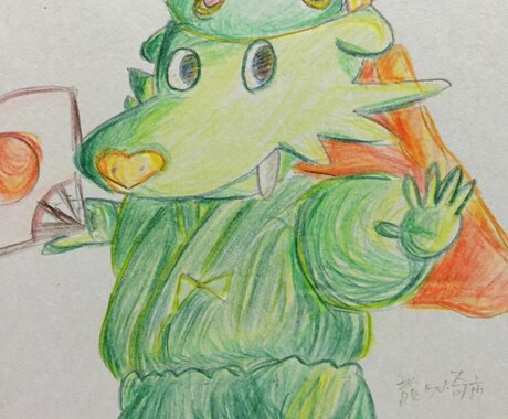 塗り絵の紙を作成します！ イメージ1