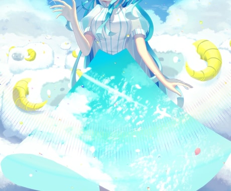 オリジナルキャラクターを作成します 少し不思議でかわいいキャラクターを作成します イメージ2