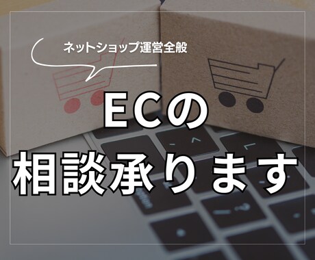 EC運営についてのご相談承ります ECサイト運営全般のご相談に乗ります。 イメージ1