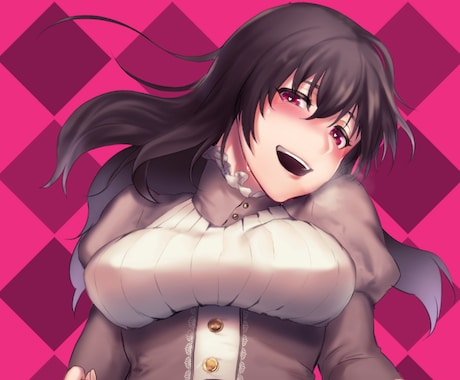 キャラクターデザインや立ち絵をお描きします TRPG立ち絵やキャラクターのデザインを行なっています イメージ1
