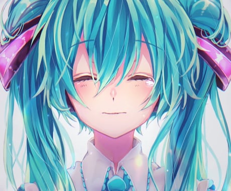 二次元イラストSNS等のアイコンを作成致します オリジナル、版権、デフォルメ等ご要望に沿ってアイコン作成 イメージ1