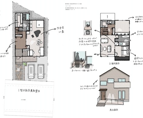 20代現役建築士があなたの夢の間取りを考えます 若者目線の発想力で夢のマイホーム実現のお手伝い！ イメージ2