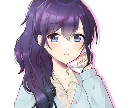 サムネやヘッダーなど1枚イラスト描きます VtuberやYouTubeの方にオススメ!夢絵もOK! イメージ2