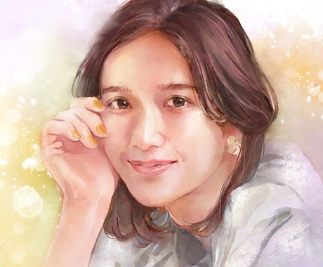 程よいリアル感で、似顔絵やイラストをお描きします アイコンやサムネイル、プレゼントにいかがですか？ イメージ2