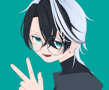 アイコン等に使えるタイプの1枚絵を描きます ゆるめのミニキャラ、デフォルメキャラが得意です！ イメージ2