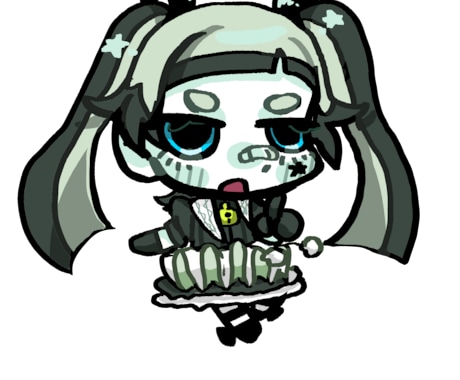 商用◎ミニキャラのイラスト制作を行います あなたの思い描いたミニキャラを描きます イメージ2
