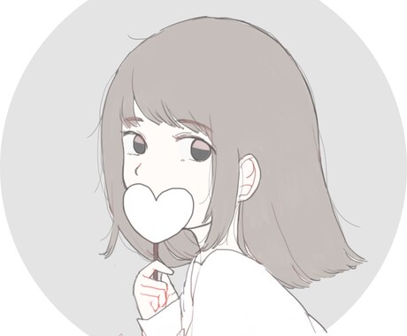 ゆるいデフォルトSNS用のアイコン描きます パステル調のイラストが好きな方へおすすめです イメージ2