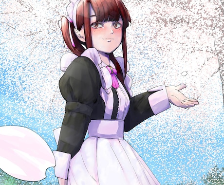 キャラクターイラスト作成します お店の看板娘から、キャラ寄りの似顔絵、SNSアイコンなど！ イメージ2