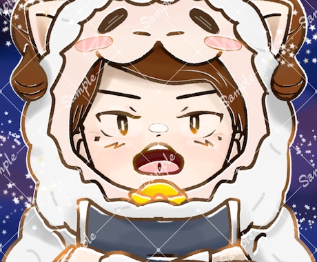 イラスト描きます ミニキャラから等身まで(商用利用可) イメージ2