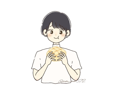 アイコンやヘッダーなどのイラストを描きます ゆるくて可愛いイラストがお好みの方にオススメです！ イメージ2