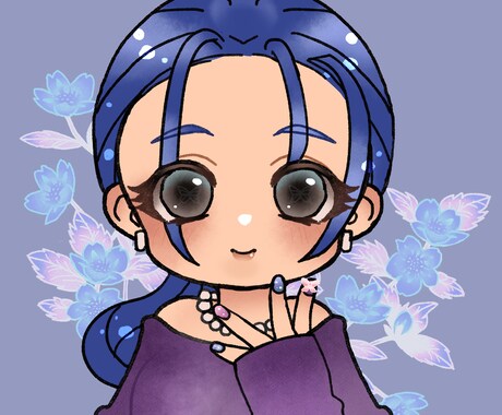 大人可愛いSNSアイコンお描きします 先着5名様まで特別価格！商用利用可。グッズ、配信OK。 イメージ2