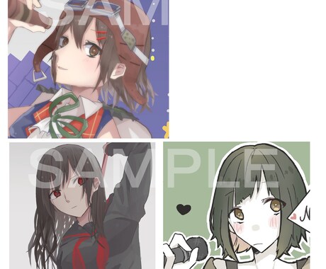 期間限定500円/アイコン・イラスト作成します Twitterのアイコンや動画のイラストが欲しいあなたへ イメージ2