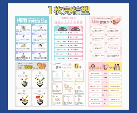 見やすく伝わる図解をデザインいたします 現役保育士が届ける、安心感と温かさのある図解デザイン イメージ2
