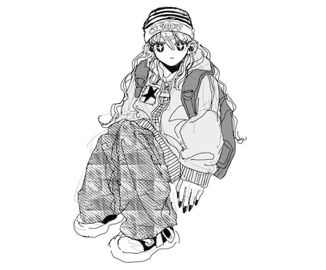 SNSアイコンなど！ゆるかわいい女の子描きます SNSで使いやすい、ポップでオシャかわイラスト イメージ2