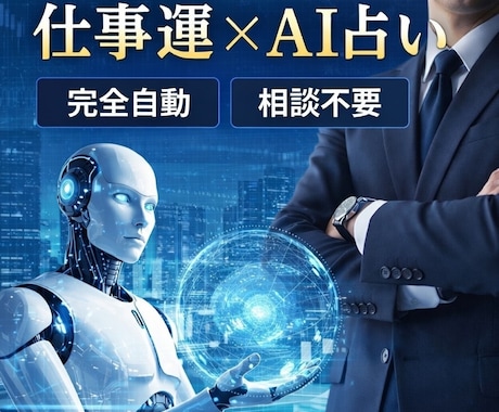AI鑑定で仕事運と今後の流れを読み解きます 今の状況から仕事運を立て直す指針 イメージ1