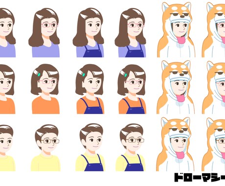 イラスト　SNS等アイコン用イラスト　描きます イラストがあなたを伝える顔となります イメージ2