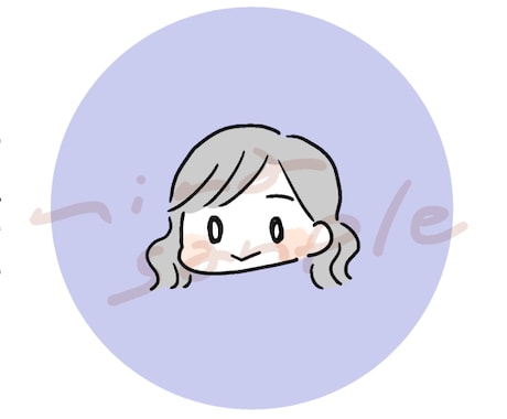 ゆるっとかわいい♡アイコンイラスト描きます ♡小物やポーズ無料 ♡カラー白黒どちらでもOK イメージ2