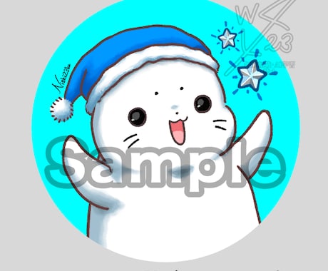 ゆるい動物のSNSアイコン・ヘッダーを描きます 〜ご自宅のペットもいかがですか〜 イメージ2
