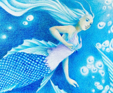 手描き(色鉛筆・ペン他)イラスト作成します 手描きの暖かさをお手元に。観賞用、プレゼントに最適です。 イメージ2