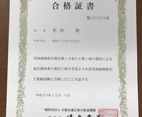 宅地建物取引士資格試験を一発合格へ導きます 不動産知識も何もない私が、宅建一発合格したとある方法とは イメージ1