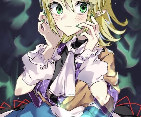 SNS用アイコン・1枚イラストお描きします 可愛らしさ強めの女の子が得意分野です！！ イメージ2